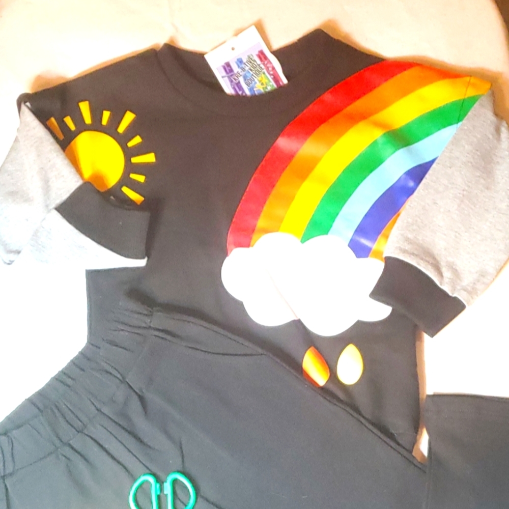 New! 2pc Toddler Girl Set